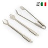 Barbecue Grill-Set BBQ Zange Spatel große Gabel aus Edelstahl Verkauf