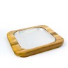 Arrosticini-Tischgrill aus Edelstahl mit Holzbasis Gran Sasso Katalog