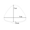 Wandgarderobe modernes Design Eingang Single Irregular 