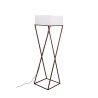 Minimalistische moderne Stehlampe für Wohnzimmer aus Eisen Dubai Rabatte
