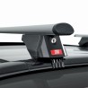 Universelle Dachträger für Autos mit offenen integrierten Schienen Alu Viva 4 135 Sales