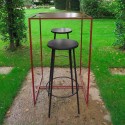 Moderner Barhocker für Küche, Tresen und Insel Circle Lagerbestand
