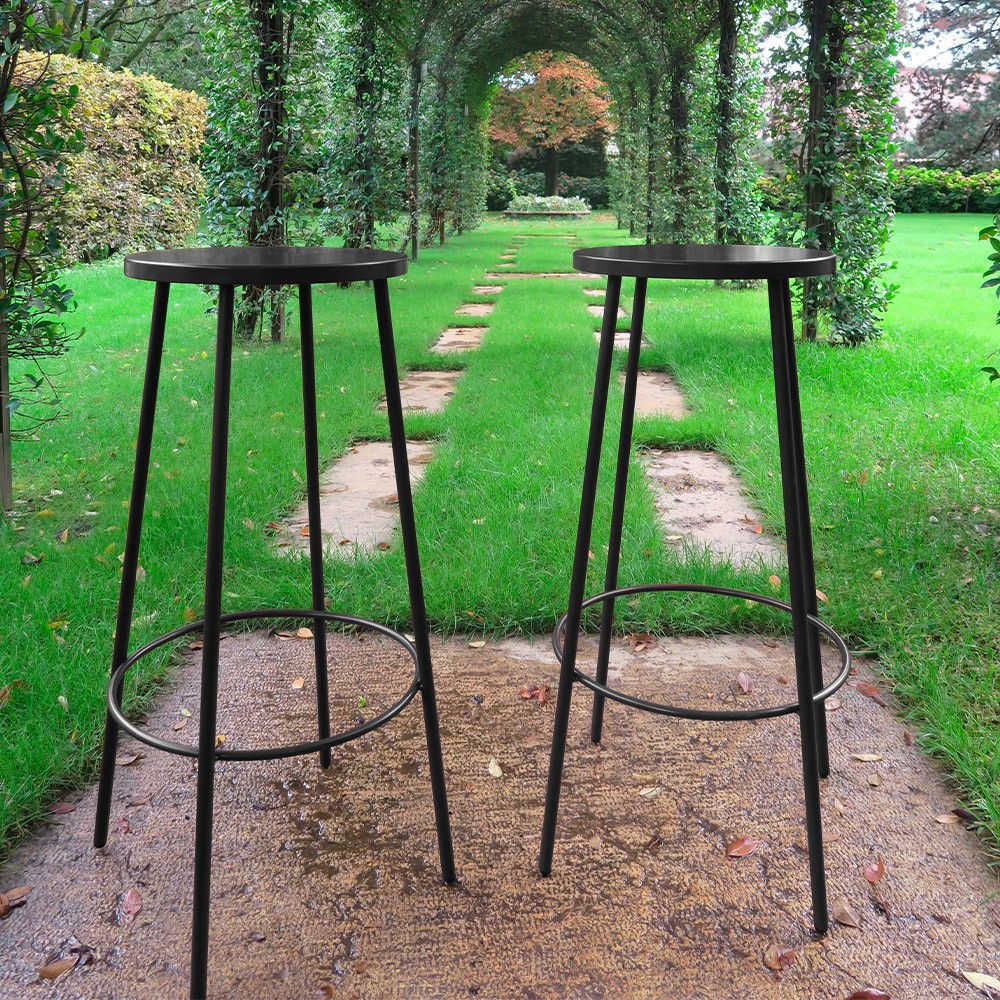 Moderner Barhocker für Küche, Tresen und Insel Circle