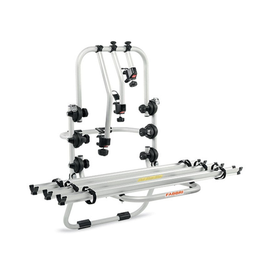 Universeller Heckklappen-Fahrradträger für 3 Fahrräder Bici Ok 3 Universeller Heckklappen-Fahrradträger für 3 Fahrräder Bici Ok 3