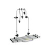 Universeller Fahrradträger für 3 Fahrräder, einstellbar H47-87cm Bici Ok Camper Verkauf
