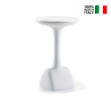 Runder Hochtisch für Barhocker 99cm Polyethylen Design Armillaria T1 Verkauf