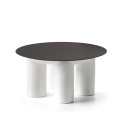 Runder niedriger Gartentisch für außen Terrasse Design Atene T1 Auswahl