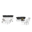 Runder niedriger Gartentisch für außen Terrasse Design Atene T1 