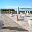 Runder Outdoor-Tisch für Bar und Restaurant, modernes Design Fade T1-R 
