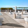 Runder Outdoor-Tisch für Bar und Restaurant, modernes Design Fade T1-R 