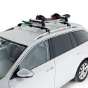 Universeller erhöhter Ski- und Snowboardträger fürs Autodach Aluski & Board New 4 Rabatte
