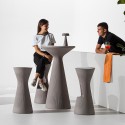 Moderner Barhocker für Terrasse 76cm Polyethylen Design Fade S1 Preis