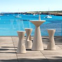 Moderner Barhocker für Terrasse 76cm Polyethylen Design Fade S1 Aktion