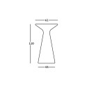 Runder Stehtisch für Barhocker 110cm Polyethylen Design Fade T2-H Eigenschaften