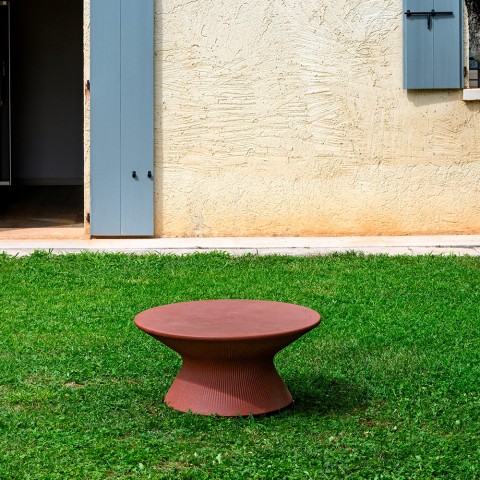 Runder Couchtisch modernes Design Terrasse Garten Fade T1-C Aktion