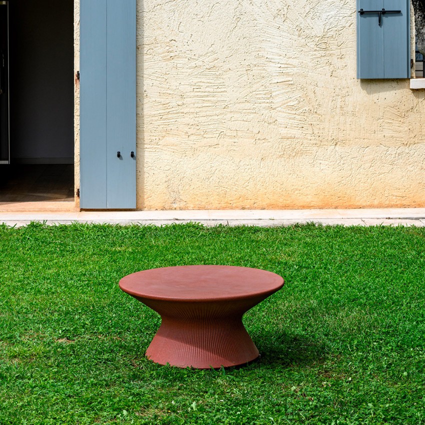 Runder Couchtisch modernes Design Terrasse Garten Fade T1-C Aktion Runder Couchtisch modernes Design Terrasse Garten Fade T1-C Aktion