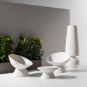 Sessel aus Polyethylen Design Indoor Outdoor Garten Fade P1