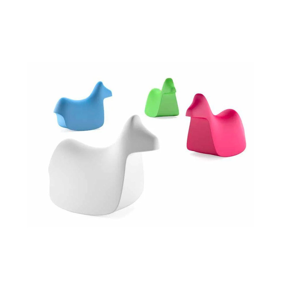 Schaukeltier für Kinder modernes Design Polyethylen Pony
