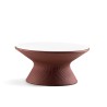 Runder Couchtisch modernes Design für Garten-Wohnzimmer Fade T1-C Plus Lagerbestand