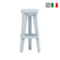 Barhocker rund 74cm modernes minimalistisches Design Polyethylen Frozen S1-R Sales