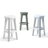 Moderner quadratischer Barhocker 74cm für drinnen und draußen Frozen S1-Q 