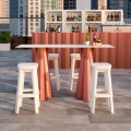 Moderner quadratischer Barhocker 74cm für drinnen und draußen Frozen S1-Q Aktion