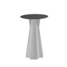Hoher Tisch für Barhocker 100cm rund quadratisches Design Frozen T1-H 