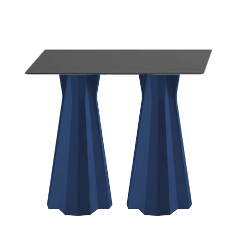 Rechteckiger Hochtisch 100cm für Hocker modernes Design Frozen T2-H Aktion