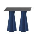 Rechteckiger Hochtisch 100cm für Hocker modernes Design Frozen T2-H Aktion