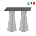 Rechteckiger Hochtisch 100cm für Hocker modernes Design Frozen T2-H Kauf