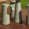 Moderner Barhocker 75 cm Polyethylen für drinnen und draußen Fura S1 Rabatte