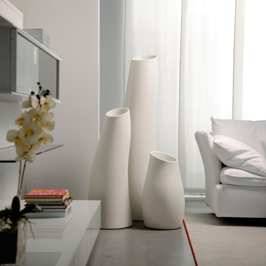 Moderner Pflanzenkübel minimalistisches Design h95cm Madame Aktion Moderner Pflanzenkübel minimalistisches Design h95cm Madame Aktion