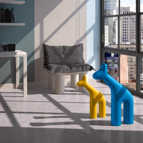 Skulptur Modernes Designobjekt Giraffe Polyethylen Raffa Big