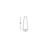 Runder Gartentisch Outdoor Terrasse Modernes Design Fura T1-DR 