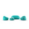 Garten- und Terrassen-Sessel aus Polyethylen im modernen Design Gumball P1 