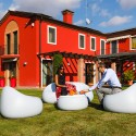 Sessel Outdoor Garten Terrasse Polyethylen modernes Design Gumball P1