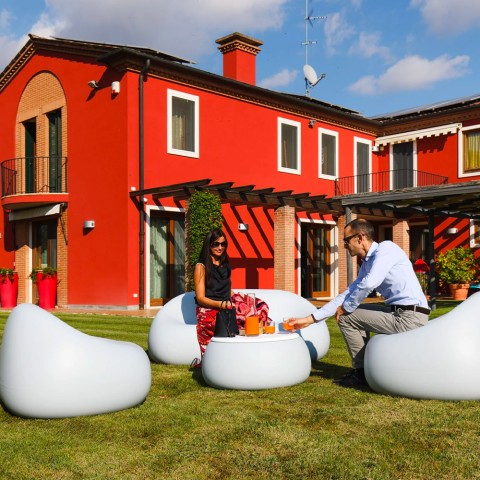 Outdoor Sofa 2-Sitzer Design Polyethylen Garten Terrasse Gumball D1