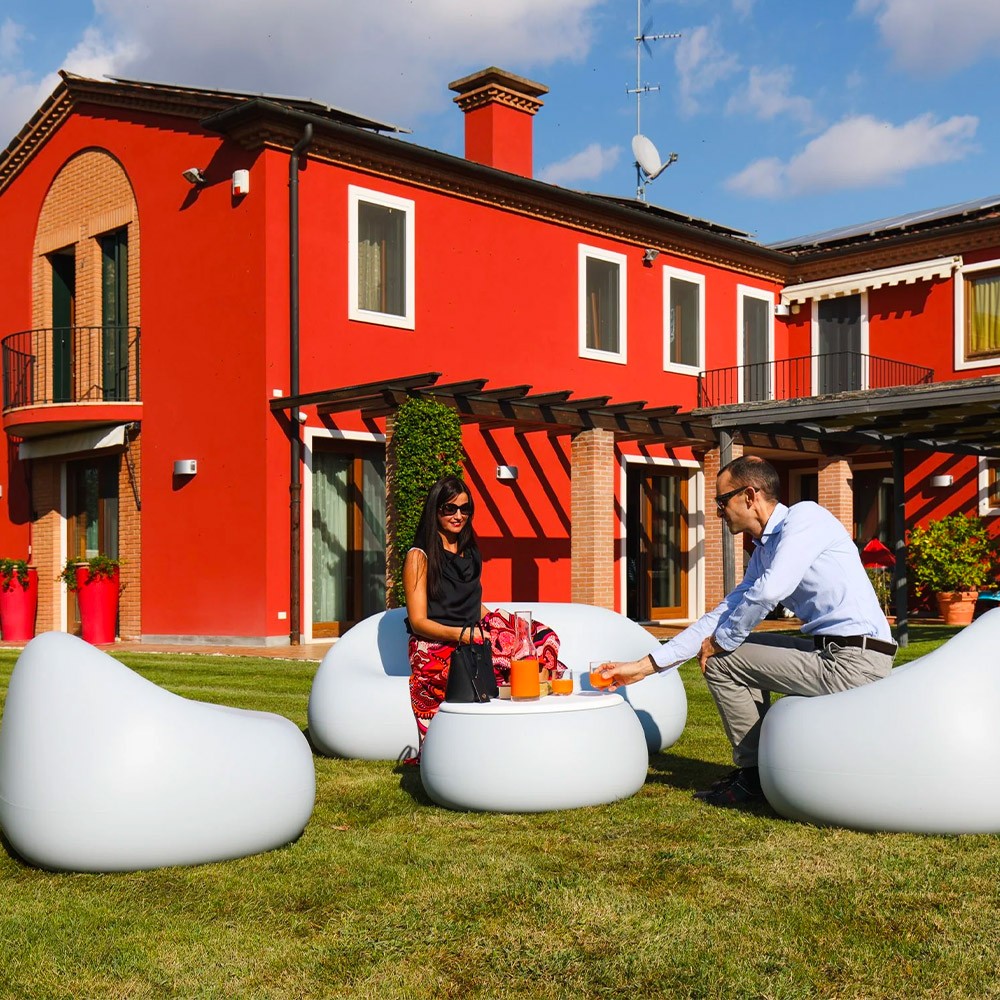 2-Sitzer Outdoor-Sofa Design Polyethylen Garten Terrasse Gumball D1