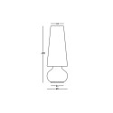 Große Stehlampe modernes Design für drinnen und draußen Fade Lamp 