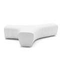 Modulare Sitzbank für drinnen und draußen aus Polyethylen, modernes Design Jetlag P1 Katalog