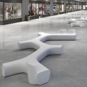 Modulare Polyethylen-Stuhl, modernes Design, für drinnen und draußen, Jetlag C1 Aktion