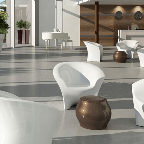 Moderne Sessel im Clubsessel Design für Außenbereich Bar Restaurant Ohla Aktion