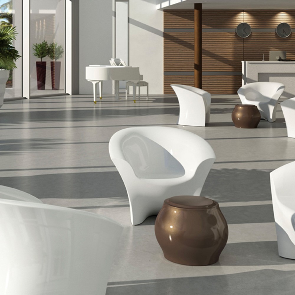 Moderne Sessel im Clubsessel Design für Außenbereich Bar Restaurant Ohla