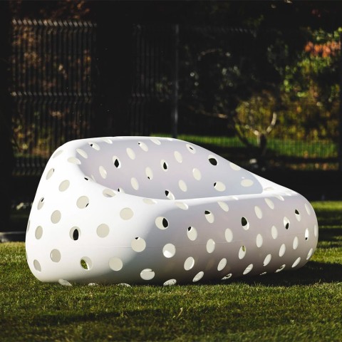 Moderner Outdoor-Zweisitzer für Garten und Terrasse Airball Aktion