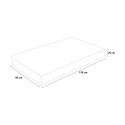 Einzelmatratze Memory Foam 25cm 80x190cm Memory Gel Veradea Preis