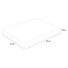 Veradea Memory Foam Matratze 120x190 cm, 25 cm Höhe, Memory Gel, für Einzelbett und halben Platz Preis