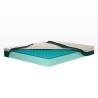 Doppelmatratze Memory Foam 25cm 160x190cm Memory Gel Veradea Lagerbestand