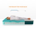 Einzelmatratze mit Taschenfedern und Memory Foam Topper 28cm 80x190cm Hybrid TOP Veradea Katalog