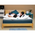 Veradea Matratz Matrimonio mit Taschenfederkern, Memory Foam Topper, 28 cm, 160x190 cm, Hybrid TOP Maße