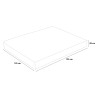 Veradea Ibrido TOP: 1,5-Platz Matratze mit Taschenfedern und Memory Foam Topper, 28cm, 120x190cm Preis